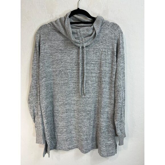 Chico's Sz 1 (US 8/10) High Neck Adjustable Cowl/Turtleneck Warm Cozy Zenergy To - Picture 2 of 5